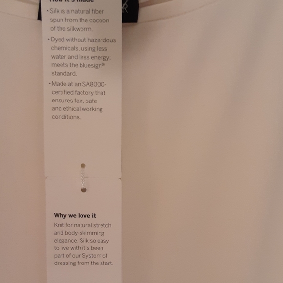 NWT Eileen Fisher 100% Silk 1X Cami / Tank Top - Picture 8 of 8